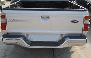 Ford Ranger Rear Step Bumper Polished Stainless Steel Preview